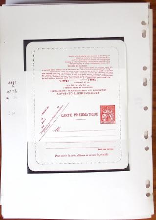 1900-40 Collection d'entiers postaux avec de jolies