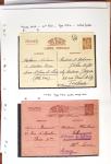 1900-40 Collection d'entiers postaux avec de jolies