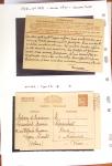 1900-40 Collection d'entiers postaux avec de jolies