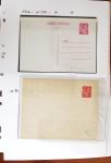 1900-40 Collection d'entiers postaux avec de jolies