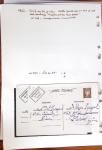 1900-40 Collection d'entiers postaux avec de jolies