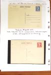 1900-40 Collection d'entiers postaux avec de jolies