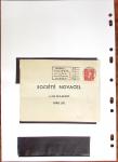 1900-40 Collection d'entiers postaux avec de jolies