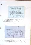 1790-1930, Lot de lettres en cinq classeurs avec une