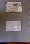 1790-1930, Lot de lettres en cinq classeurs avec une