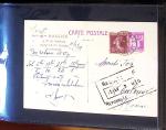 1790-1930, Lot de lettres en cinq classeurs avec une
