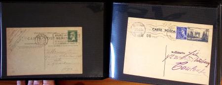 1790-1930, Lot de lettres en cinq classeurs avec une