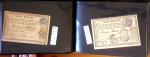 1790-1930, Lot de lettres en cinq classeurs avec une