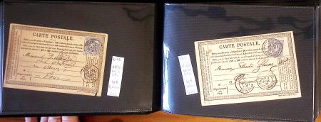 1790-1930, Lot de lettres en cinq classeurs avec une