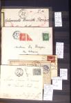 1790-1930, Lot de lettres en cinq classeurs avec une