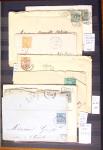 1790-1930, Lot de lettres en cinq classeurs avec une