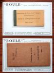 1900-50, Petit ensemble de carnets dont 111-C1, 138-CP