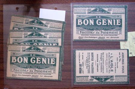 1900-50, Petit ensemble de carnets dont 111-C1, 138-CP