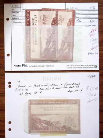 1900-50, Petit ensemble de carnets dont 111-C1, 138-CP