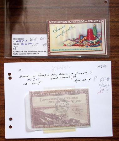 1900-50, Petit ensemble de carnets dont 111-C1, 138-CP