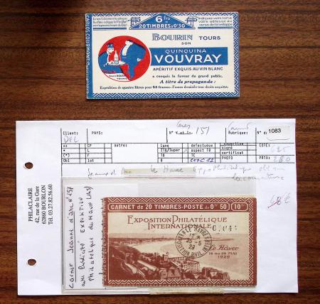 1900-50, Petit ensemble de carnets dont 111-C1, 138-CP