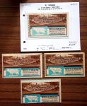 1900-50, Petit ensemble de carnets dont 111-C1, 138-CP