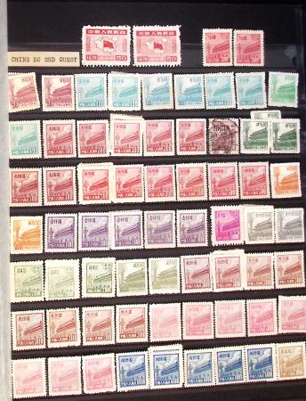 1877-1950, Collection de Chine en 2 albums, majoritairement