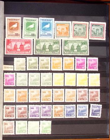 1877-1950, Collection de Chine en 2 albums, majoritairement