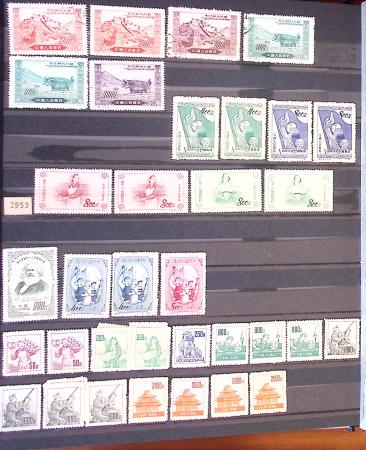 1877-1950, Collection de Chine en 2 albums, majoritairement
