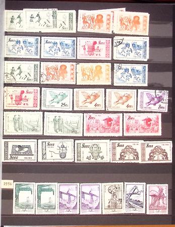 1877-1950, Collection de Chine en 2 albums, majoritairement