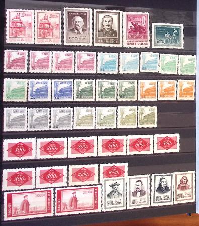 1877-1950, Collection de Chine en 2 albums, majoritairement
