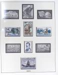 1957-1996, Collection en  2 classeurs, avec antarctique