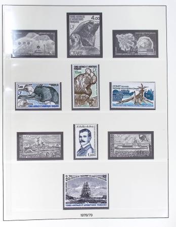 1957-1996, Collection en  2 classeurs, avec antarctique