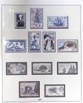 1957-1996, Collection en  2 classeurs, avec antarctique