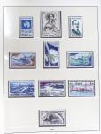 1957-1996, Collection en  2 classeurs, avec antarctique