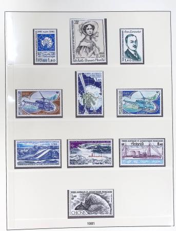 1957-1996, Collection en  2 classeurs, avec antarctique