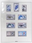 1957-1996, Collection en  2 classeurs, avec antarctique