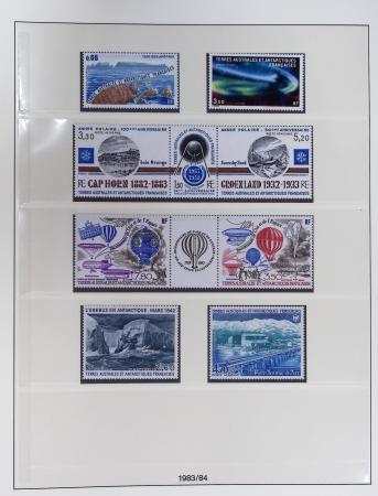 1957-1996, Collection en  2 classeurs, avec antarctique