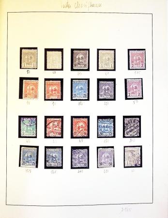 1849-1990, Collection de FRANCE obl. en un album dont