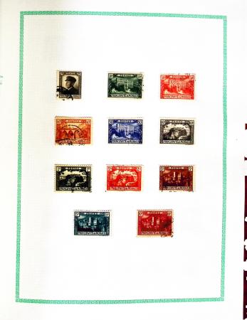 1849-1990, Collection de FRANCE obl. en un album dont