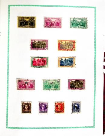 1849-1990, Collection de FRANCE obl. en un album dont