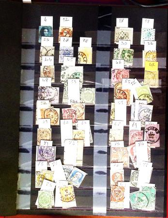 1849-1990, Collection de FRANCE obl. en un album dont