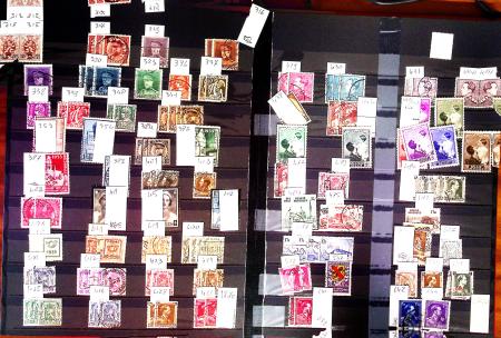 1849-1990, Collection de FRANCE obl. en un album dont