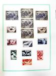 1849-1990, Collection de FRANCE obl. en un album dont