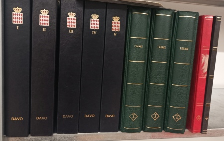 1852-2012, Collection de MONACO (1885-2012) en 5 albums