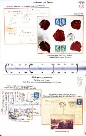 1924-1932, Etude sur la série PASTEUR en un classeur