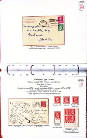 1924-1932, Etude sur la série PASTEUR en un classeur