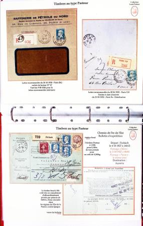 1924-1932, Etude sur la série PASTEUR en un classeur