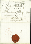 Lettre du Cap (St Domingue) pour Cette (1787) avec