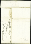 Lettre du Cap (St Domingue) pour Cette (1787) avec