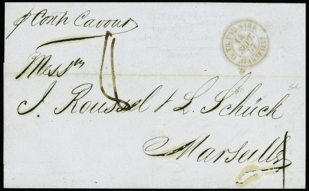 Lettre de Rio de Janeiro pour Marseille avec CAD d