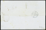 N°28, bande de 4 OBL ancre + CAD octogonal "Consta