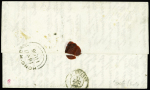 Lettre datée de Shangaï avec CAD rouge surmonté d'