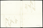 Lettre non affranchie avec CAD T15 "Alexandrie Egy