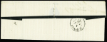 N°13 (déf.) OBL PC 595 + T22 Campagnac (1860) sur